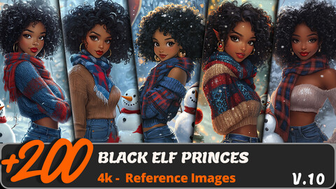 BLACK ELF PRINCES VOL. 10/ 4K/ Reference Image