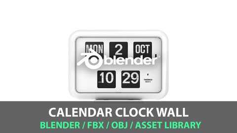 Calendar Clock Wall