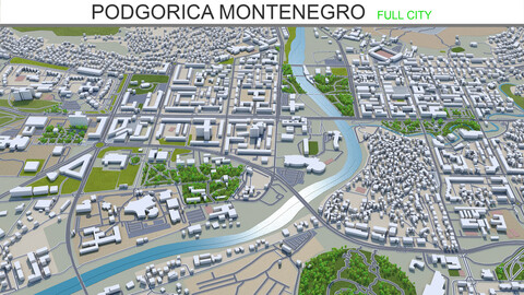 Podgorica, Montenegro 30km AI