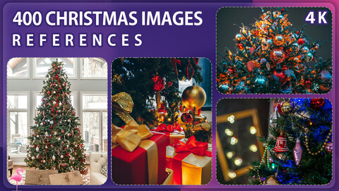 400 Christmas Image Reference Pack – Vol 1