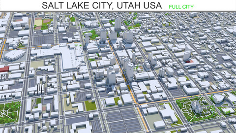 Salt Lake City, Utah USA 60km