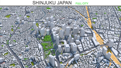 Shinjuku Japan 20km AI