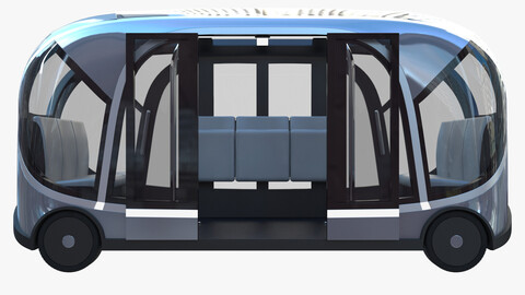 Autonomous City Shuttle Bus