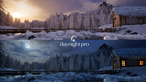 DayNightPro_BP for Unreal Engine 5.2 to 5.5