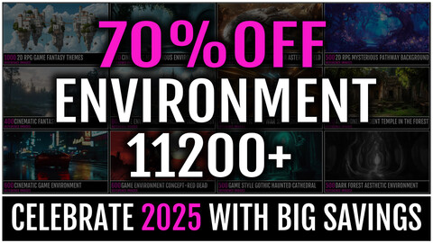 11200+ Celebrate 2025 with Big Savings-Environment Mega Pack