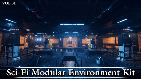 Sci-Fi Modular Environment Kit VOL01