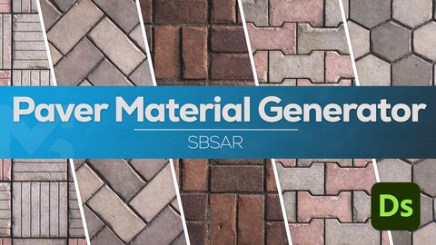 Paver Material Generator  .SBSAR ( Demo Version )