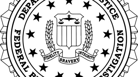 seal of the federal bureau of investigation FBI badge vector file svg dxf file for laser cutting, laser engraving, cricut cut file, cnc router file, ez cad file