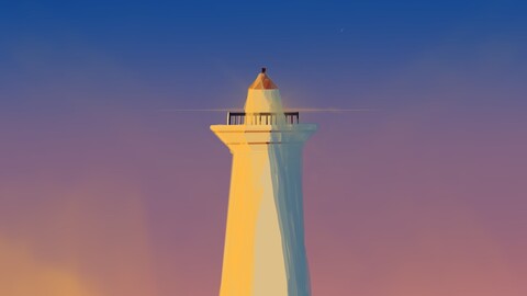 cozy light house