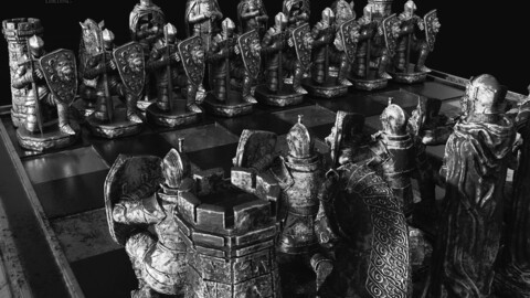 MEDIEVAL CHESS STL