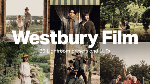 20 Westbury Film LUTs & Lightroom Presets