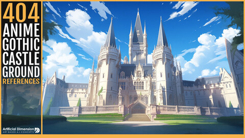 404 Anime Gothic Castle Ground