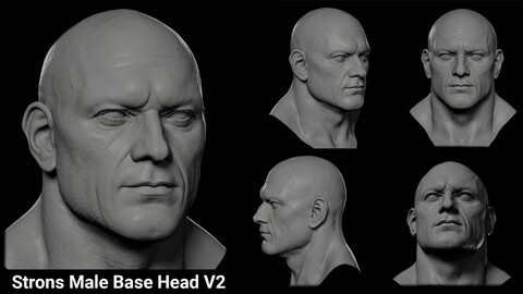 Strong Male Base Head V2