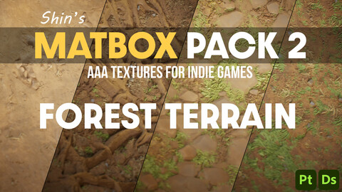 MATBOX PACK 2: FOREST TERRAIN - SUBSTANCE MATERIALS