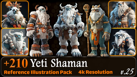 210 Yeti Shaman Reference Pack | 4K | v.25