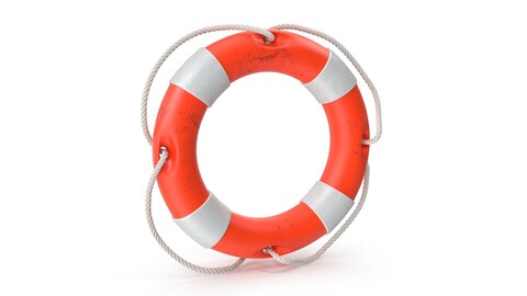 Orange Lifebuoy