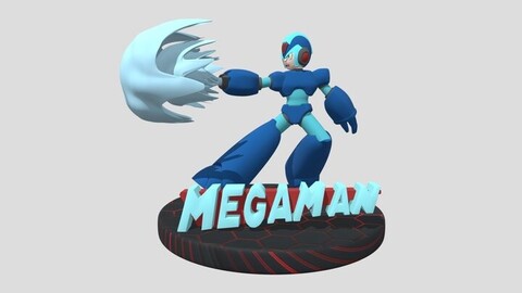 Mega Man 3D Printable Model