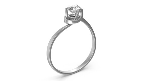 Diamond Solitaire Ring