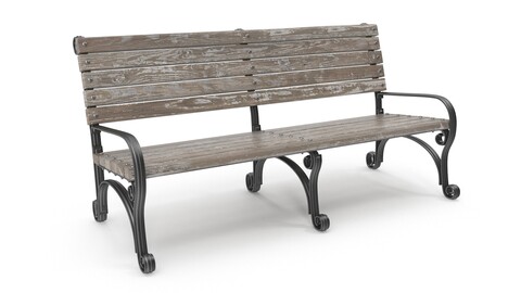 Wooden Bench