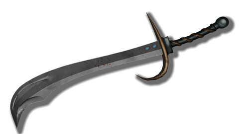 Crescent Moon Scimitar