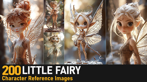 Little Fairy|4K Reference Images