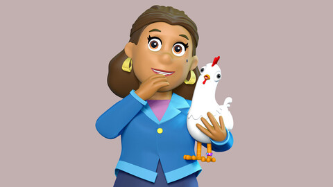 Mayor Goodway And Chickaletta - Paw Patrol