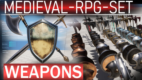 Classic Medieval Weapons (GAME-READY)