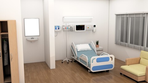 Patient Room 8K