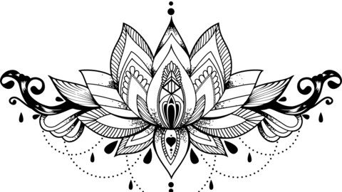 Cicatriz Tattoo Mandala, svg vector file, laser cut file, cricut file, engraving file, cnc cut file, Eps file