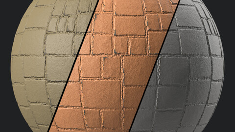 Stone Wall Materials 120- Sbsar Pbr 4k Seamless