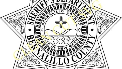 Deputy Sheriff Bernalillo County badge vector file Black white vector outline or line art file for cnc laser cutting, wood, metal engraving, Cricut file, cnc router file, vinyl cutting, digital cutting machine file