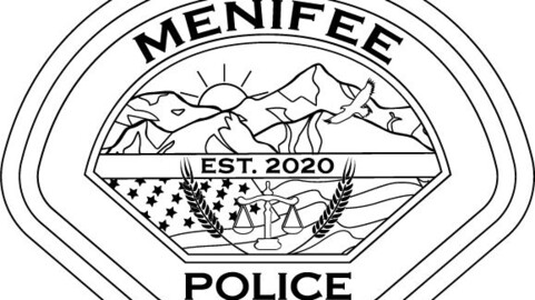 Menifee Police vector file, svg dxf file for laser cutting, laser engraving, Cricut cut file, cnc router file, EZ Cad file