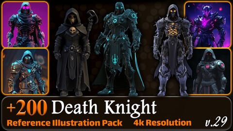 200 Death Knight Reference Pack | 4K | v.29