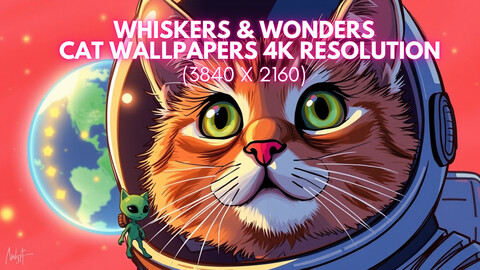 Whiskers & Wonders: 10 Exclusive 4K Cat Wallpapers by RENAISAN