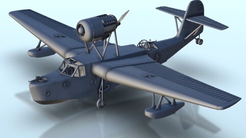 Beriev MBR-2 bis | STL for 3D Printing