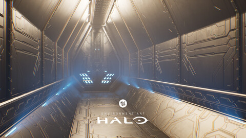 Halo Infnite | Hallway asset