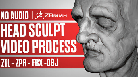 Quick Head Sculpting - Sculpt Video Process