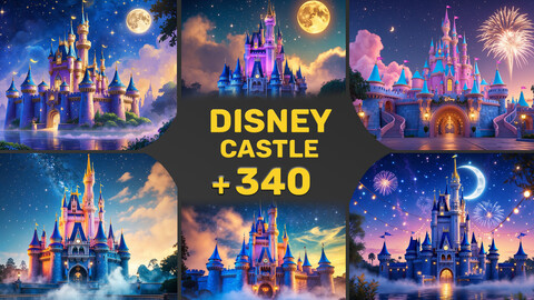 340 Disney Castle Concept | Reference Images