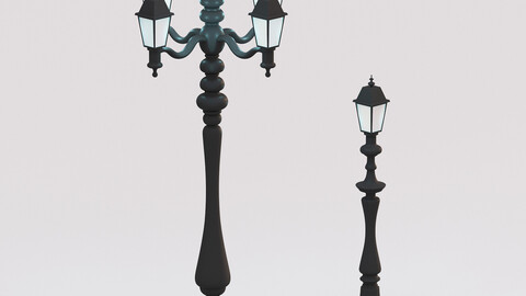 Street Lamp Models 001-002