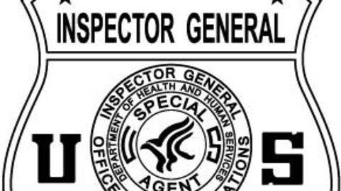 US Department of Health and Human Service Special Agent Inspector General Badge vector file, svg dxf file for laser cutting, laser engraving, Cricut cut file, cnc router file, EZ Cad file