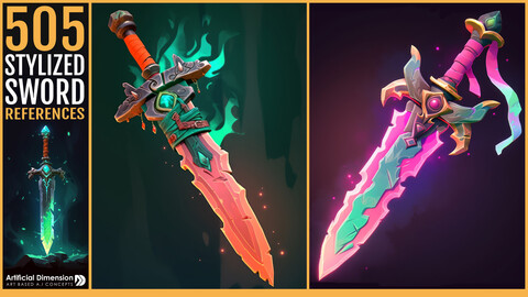 505 Stylized Sword