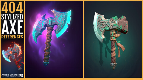 404 Stylized axe