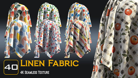 40 Linen Fabric (Vol. 03)