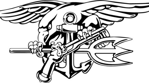 Navy Seal Vector, svg vector file, laser cut file, cricut file, engraving file, cnc cut file, Eps file