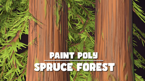 Spruce Forest - Game Ready with LODs