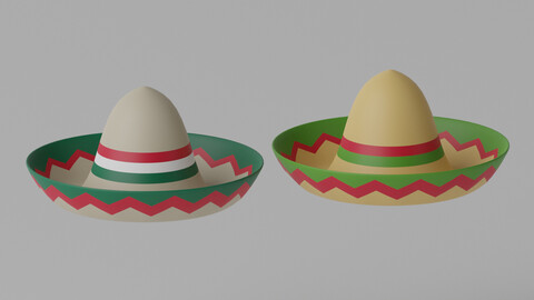 Mexican Hat Sombrero 3D model