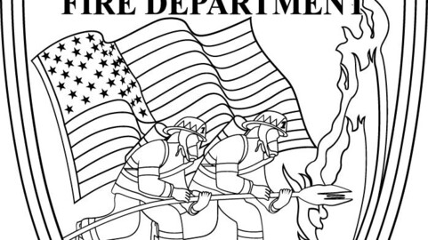 BAYPORT FIRE DEPARTMENT ENG CO 1 vector file, svg dxf file for laser cutting, laser engraving, Cricut cut file, cnc router file, EZ Cad file