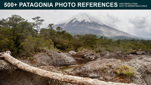 Reference Pack - Patagonia Landscapes and Textures