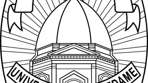 Lieutenant Notre Dame University police vector file, svg dxf file for laser cutting, laser engraving, Cricut cut file, cnc router file, EZ Cad file