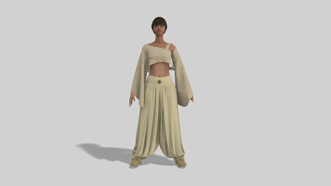 Rhythm Flow inspired outfit